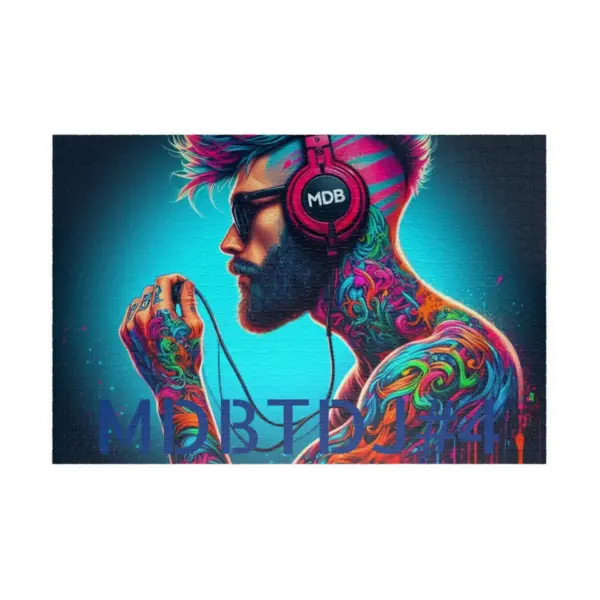 MDBTDJ#4 Puzzle (110, 252, 520, 1014-piece) Tattooed Dj's Limited Edition - Image 18