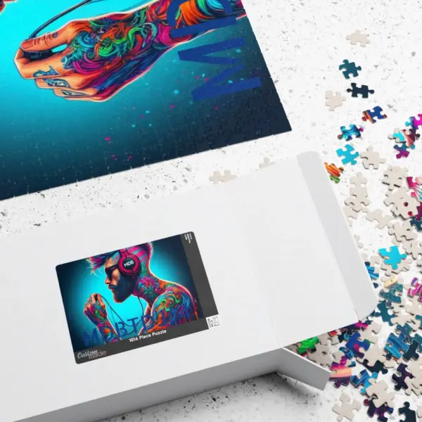 MDBTDJ#4 Puzzle (110, 252, 520, 1014-piece) Tattooed Dj's Limited Edition - Image 19