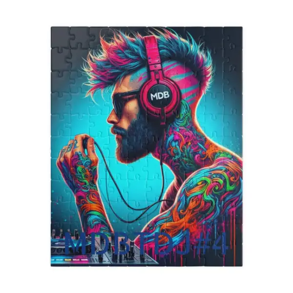 MDBTDJ#4 Puzzle (110, 252, 520, 1014-piece) Tattooed Dj's Limited Edition - Image 20
