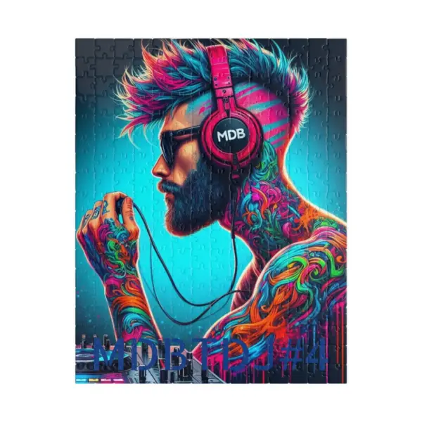 MDBTDJ#4 Puzzle (110, 252, 520, 1014-piece) Tattooed Dj's Limited Edition - Image 22