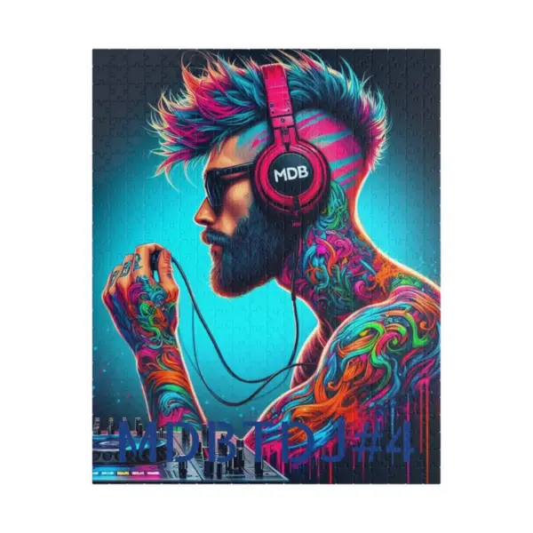 MDBTDJ#4 Puzzle (110, 252, 520, 1014-piece) Tattooed Dj's Limited Edition - Image 24