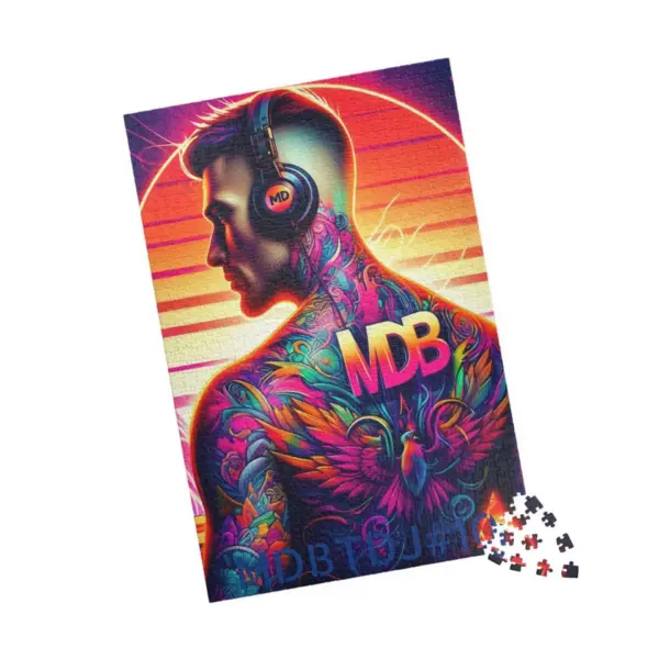 MDBTDJ#10 Puzzle (110, 252, 520, 1014-piece) Tattooed Dj's Limited Edition - Image 2