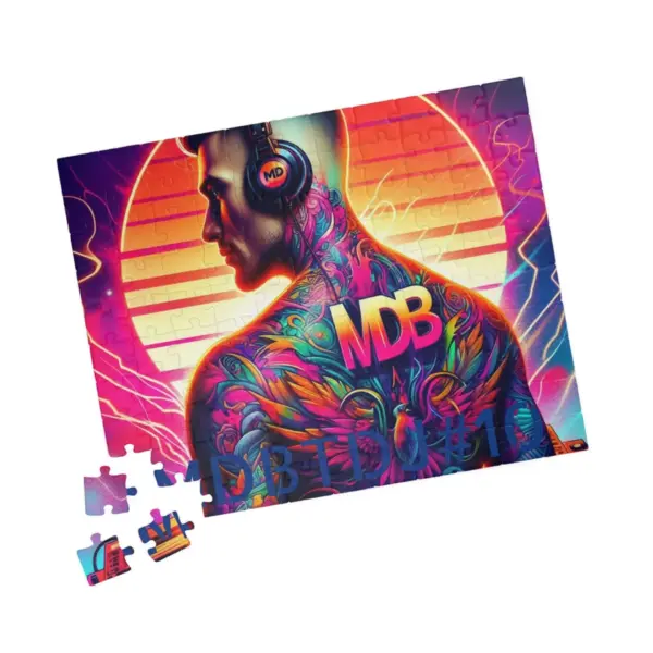 MDBTDJ#10 Puzzle (110, 252, 520, 1014-piece) Tattooed Dj's Limited Edition - Image 3