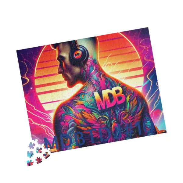 MDBTDJ#10 Puzzle (110, 252, 520, 1014-piece) Tattooed Dj's Limited Edition - Image 5