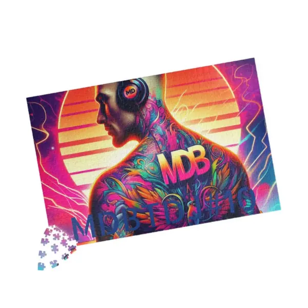 MDBTDJ#10 Puzzle (110, 252, 520, 1014-piece) Tattooed Dj's Limited Edition - Image 6