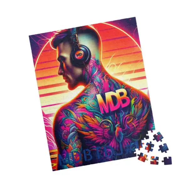 MDBTDJ#10 Puzzle (110, 252, 520, 1014-piece) Tattooed Dj's Limited Edition - Image 7