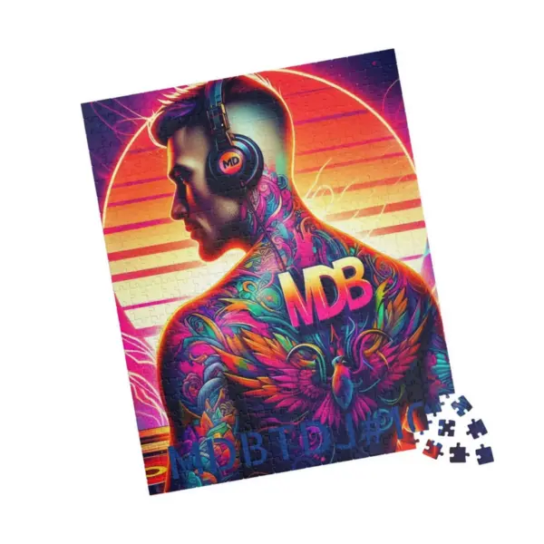 MDBTDJ#10 Puzzle (110, 252, 520, 1014-piece) Tattooed Dj's Limited Edition - Image 8