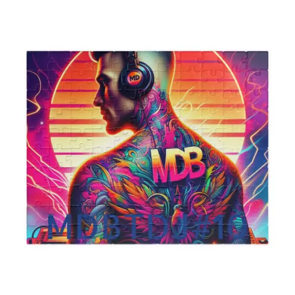 MDBTDJ#10 Puzzle (110, 252, 520, 1014-piece) Tattooed Dj's Limited Edition - Image 14
