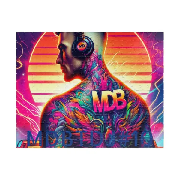 MDBTDJ#10 Puzzle (110, 252, 520, 1014-piece) Tattooed Dj's Limited Edition - Image 16