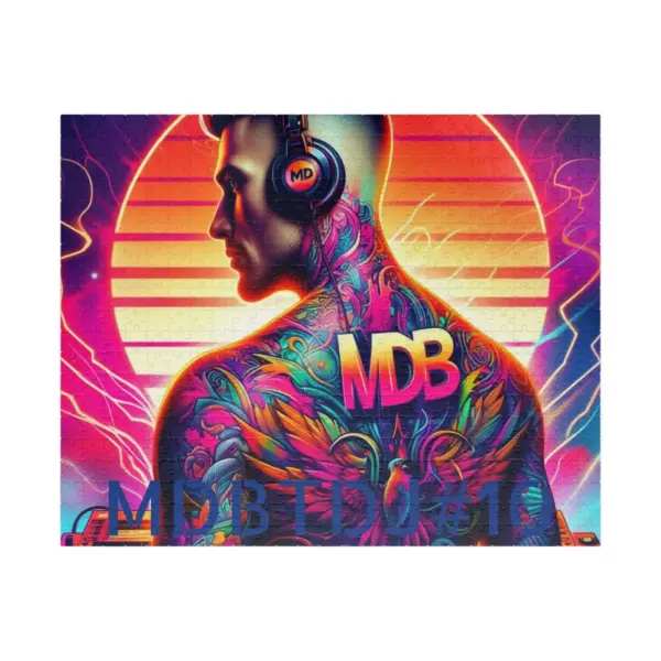 MDBTDJ#10 Puzzle (110, 252, 520, 1014-piece) Tattooed Dj's Limited Edition - Image 18
