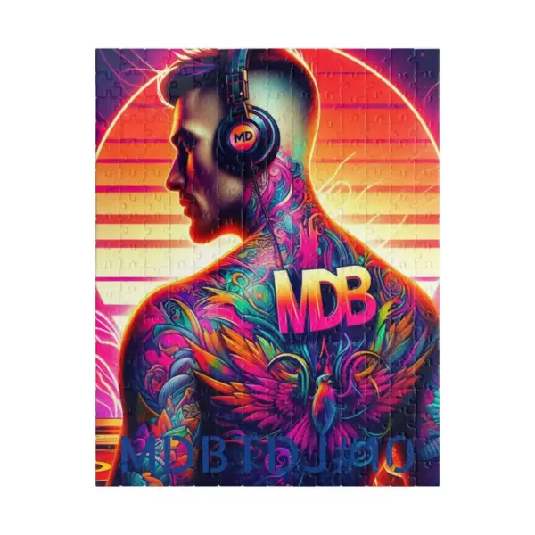 MDBTDJ#10 Puzzle (110, 252, 520, 1014-piece) Tattooed Dj's Limited Edition - Image 22