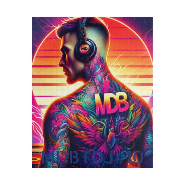 MDBTDJ#10 Puzzle (110, 252, 520, 1014-piece) Tattooed Dj's Limited Edition - Image 24