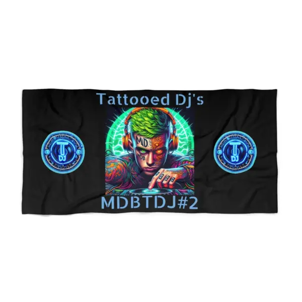 MDBTDJ#2 Beach Towel Tattooed Dj's Limited Edition