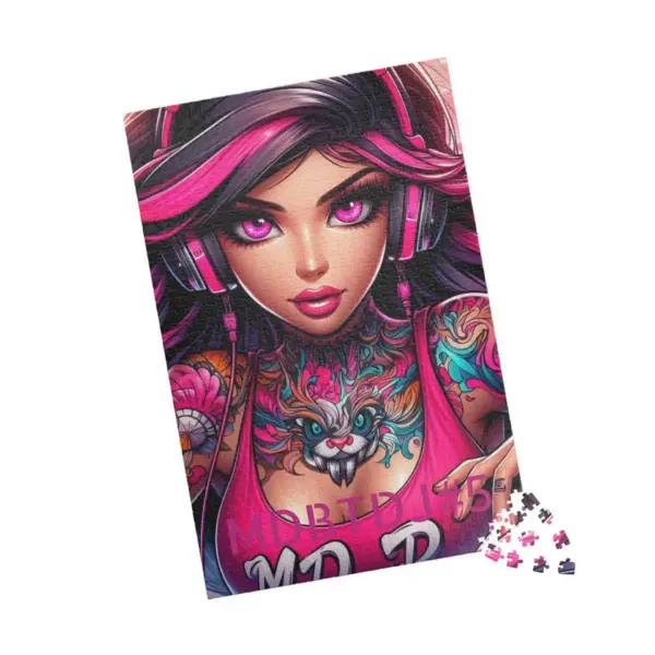 MDBTDJ#6 Puzzle (110, 252, 520, 1014-piece) Tattooed Dj's Limited Edition - Image 2