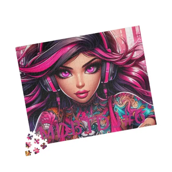 MDBTDJ#6 Puzzle (110, 252, 520, 1014-piece) Tattooed Dj's Limited Edition - Image 5