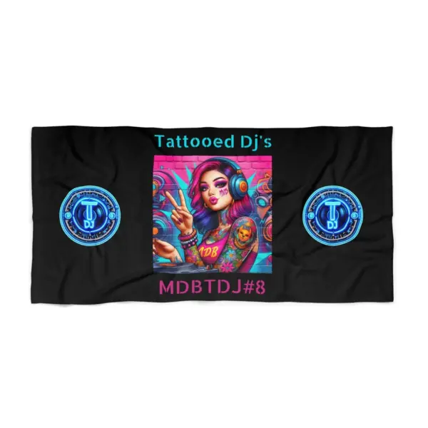 MDBTDJ#8 Beach Towel Tattooed DJ's Limited Edition - Image 3