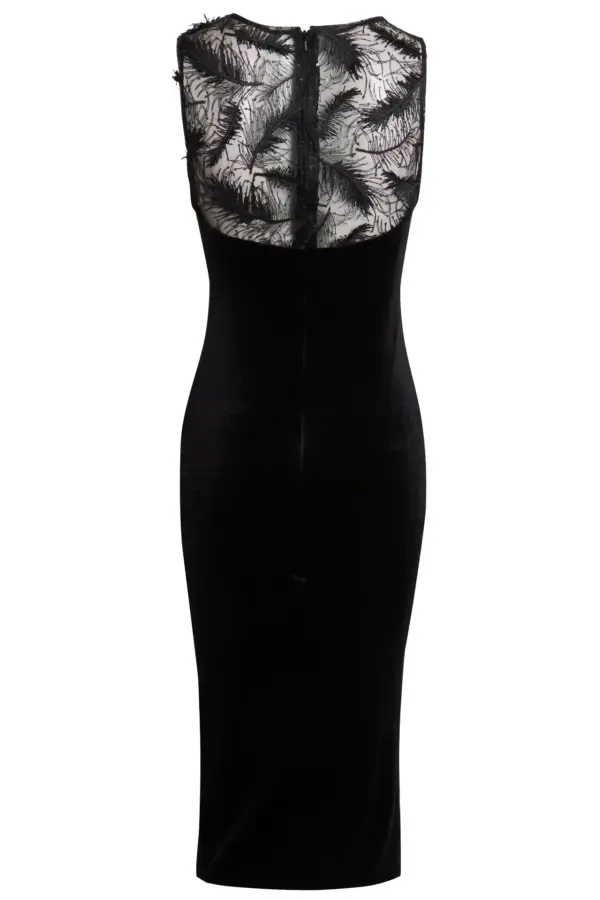 Velvet Bodycon Dress - Image 3