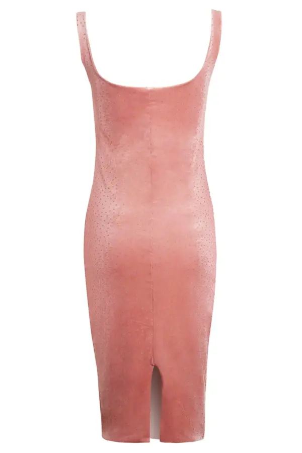 Pink Polka Dot Dress - Image 3