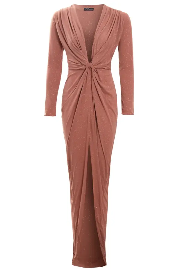 Twist Knot Front Dress