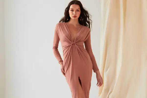 Twist Knot Front Dress - Image 10