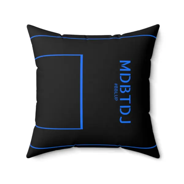 MDBTDJ#BBLUP Spun Polyester Square Pillow - Image 4