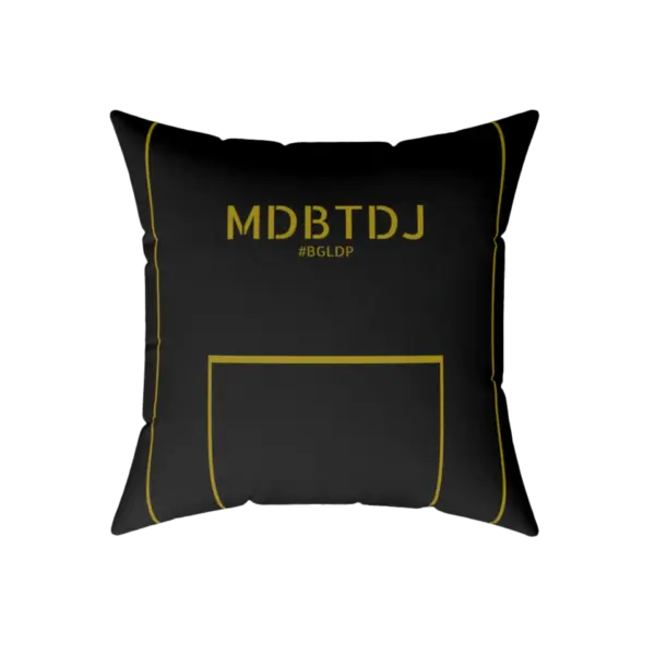 MDBTDJ#BGLDP Spun Polyester Square Pillow - Image 2