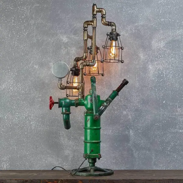 Short Spectacular Water Pump Lamp - Image 3