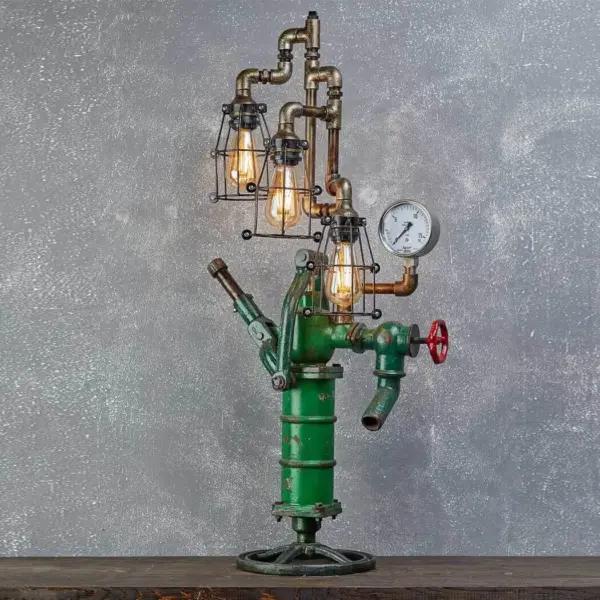 Short Spectacular Water Pump Lamp - Image 4