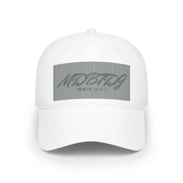 MDBTDJ#GHC White - Low Profile Baseball Cap
