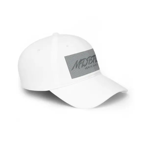 MDBTDJ#GHC White - Low Profile Baseball Cap - Image 2