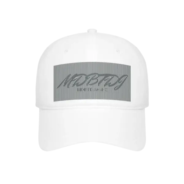 MDBTDJ#GHC White - Low Profile Baseball Cap - Image 3