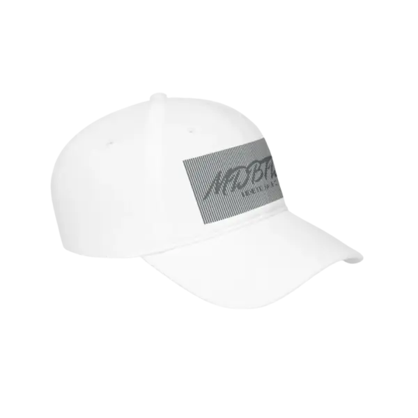 MDBTDJ#GHC White - Low Profile Baseball Cap - Image 4