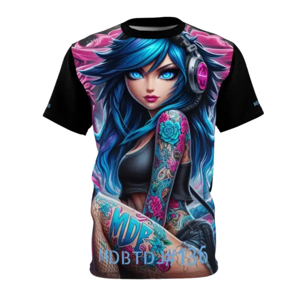 MDBTDJ#136 Premium Tee Shirt - Unisex Tattooed Dj's Limited Edition
