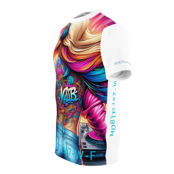 MDBTDJ#7-W-F Premium Tee Shirt - Tattooed Dj's Limited Edition - Unisex