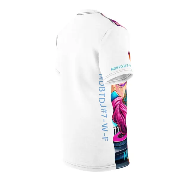 MDBTDJ#7-W-F Premium Tee Shirt - Tattooed Dj's Limited Edition - Unisex - Image 7