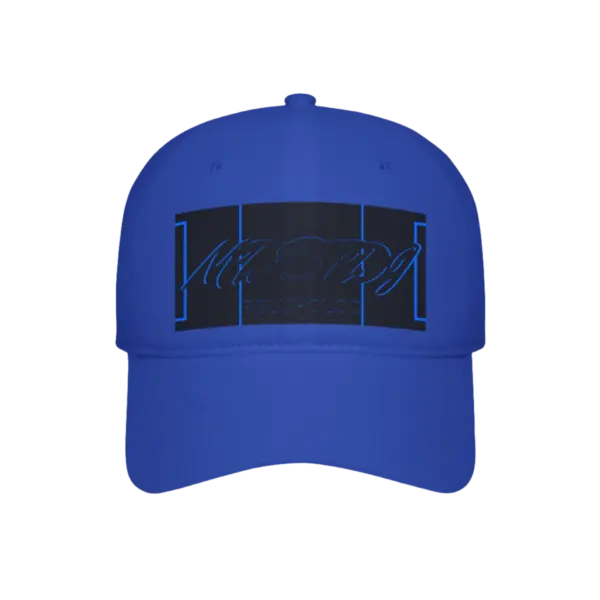 MDBTDJ#BBLUHOLOC Blue - Low Profile Baseball Cap - Image 4