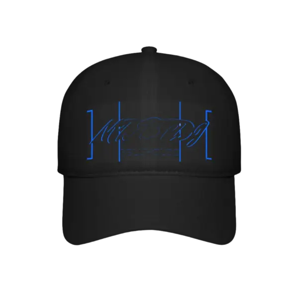 MDBTDJ#BBLUHOLOC Black - Low Profile Baseball Cap - Image 4
