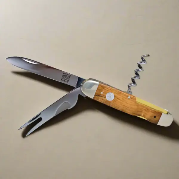 ALPHA OLIVE | Pocket Knife with pitch fork - Image 4
