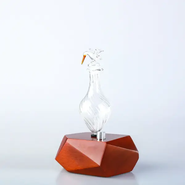 Diamond Bird Nebuliser Waterless Aroma Diffuser Solid Wood Pure Essential Oil Diffusing - Image 2
