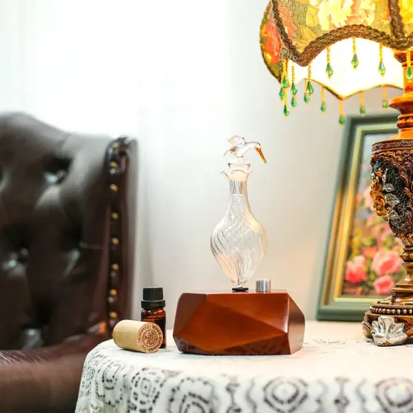 Diamond Bird Nebuliser Waterless Aroma Diffuser Solid Wood Pure Essential Oil Diffusing - Image 6