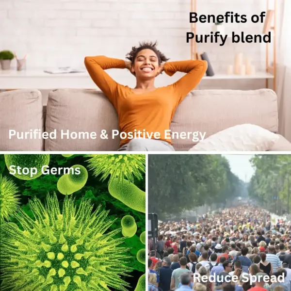 Purify Clean Air Rid of Germs Positive Energy Pure Essential Oil Australia - Image 3