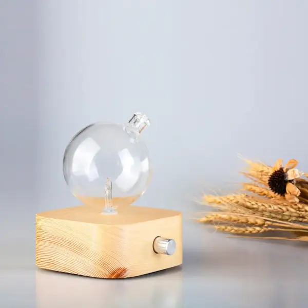 Geo Series "Square" Nebuliser | Waterless Aroma Diffuser | Solid Wood Pure Essential Oil Diffusing - Image 6