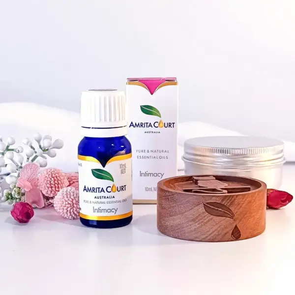 Intimacy+Wood Diffuser | Sensual & Euphoric | Female Hormone | Postpartum | Essential Oil Combo