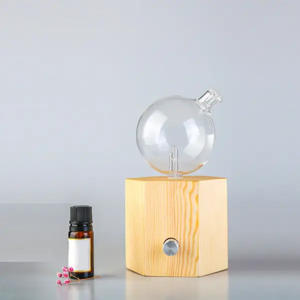 Geo Series "Hexagon" Nebuliser | Waterless Aroma Diffuser | No Plastics Pure Essential Oil Diffusing - Image 2
