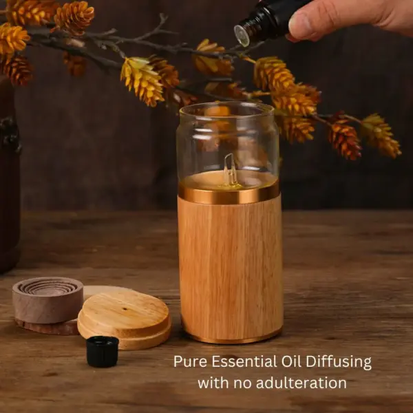 NOVA Portable Eco-Friendly Nebuliser | Waterless Diffuser | No Plastics Pure Essential Oil Diffusing - Image 3