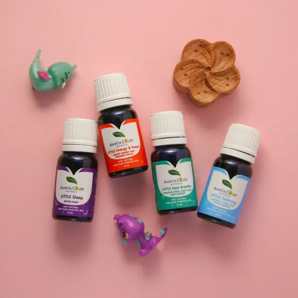 23% OFF | Fantastic 4 Kids Essential Oils | Little Easy Breathe+Little Energy+Little Calming+Little Better Sleep