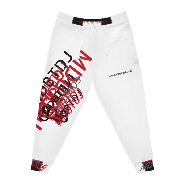 MDBTDJ#OG1WRGYWRD-W Premium Athletic Joggers Sweat Pants Activewear - Image 3
