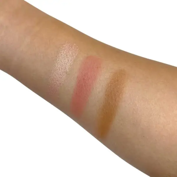 Pro Cheek Palette in both Matte and Shimmer Shades - Curious - PCP52 | Vegan, Cruelty Free, Paraben Free, Talc Free - Image 2