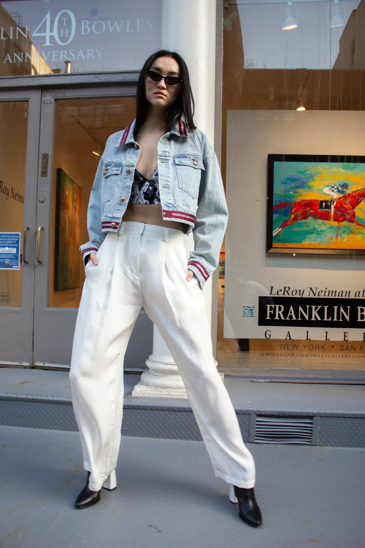 Remi White Wide-Leg Pants - Image 5