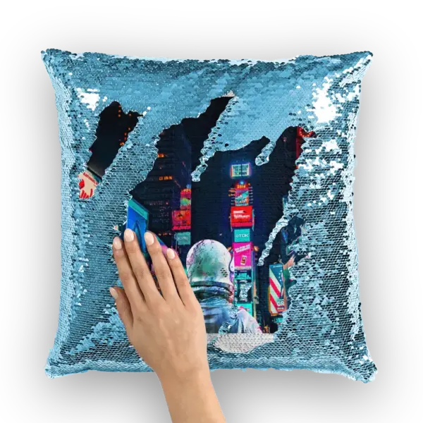 Another Night Sequin Cushion Cover - Image 4